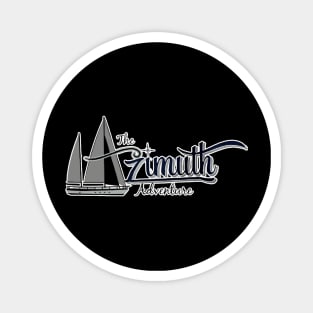 The Azimuth Adventure Logo 2 Highlighted Blanco Magnet